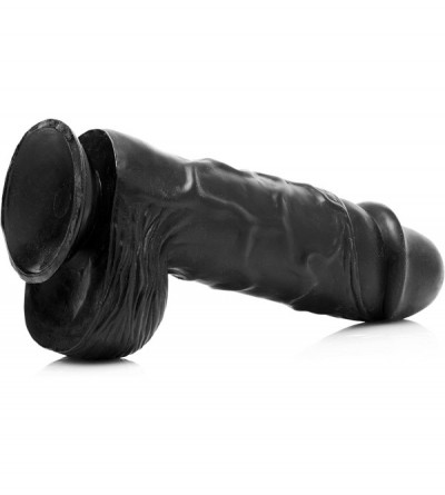 Anal Sex Toys Giant Black 10.5" Dong - C712NU4N5PF $33.30