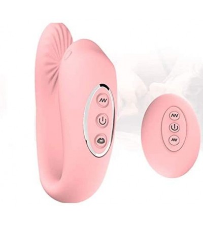 Vibrators 2 in 1 Clitoris Sucking and Tongue Licking Vibrator for Clitoral Nipple Stimulation- G-spot Dildo Vibrator with 10 ...