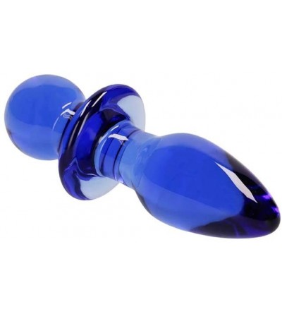 Anal Sex Toys Chrystalino Rocker- Blue - Blue - C918H3IC556 $11.62