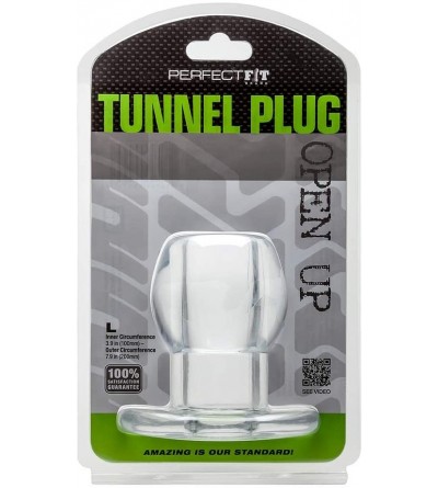 Novelties Large Tunnel Plug- Clear - CU11024RLVR $18.21