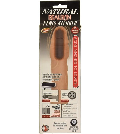 Pumps & Enlargers Natural REALSKIN Penis XTENDER -Flesh - Beige / Flesh - CJ18H0RX2IX $14.85