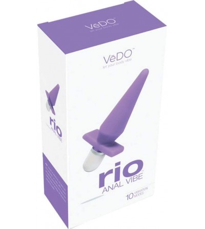 Anal Sex Toys Rio Anal Vibe - Orchid - Orchid - CV1255ZQXHF $18.23