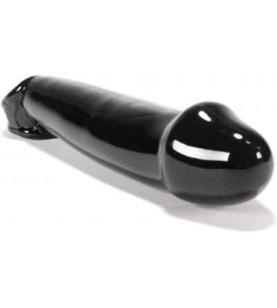 Pumps & Enlargers Smooth Penis Sleeve- Black- 240 Gram - CG11OYY19O1 $25.97