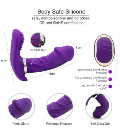 Vibrators Adult Toy Female Happiness Gift- Wireless Remote Control Massger Adult Toy Wearable Mini Vibrator- Rechargeable and...