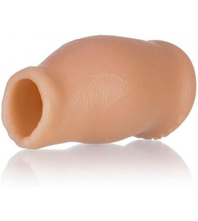 Pumps & Enlargers Hood Moreskin Silicone Faux Foreskin - Small/medium - Light - CY12E8RKNW7 $26.50