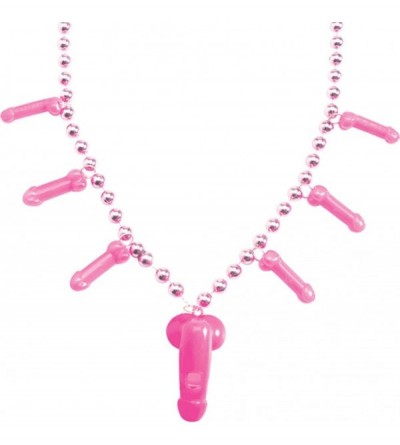 Novelties Pink Pecker Whistle Party Whistle Necklace - C311LUN2TN9 $28.30