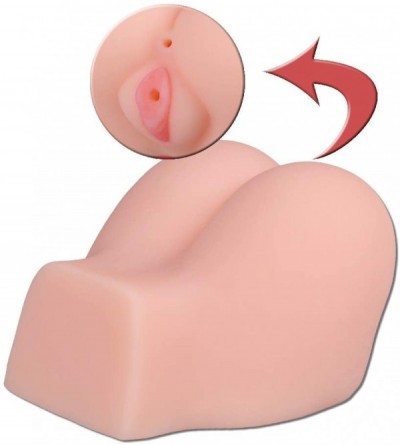 Male Masturbators Male Masturbator 2 Holes 3D Lifelike Sex Doll for Men Realistic Tight Vagina and Anal Big Soft Ass Sex Toys...