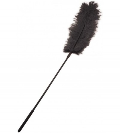 Paddles, Whips & Ticklers Sex & Mischief Body Ostrich Feather Tickler- Black - CN112E2A5PN $12.39