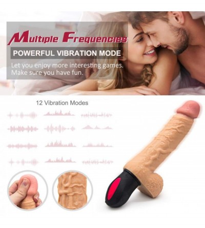 Vibrators Wireless Handheld Powerful Vibrating Thrusting Pussey Stimulator-Heating 10 Speed Clitorial Rotating Toy for Women ...