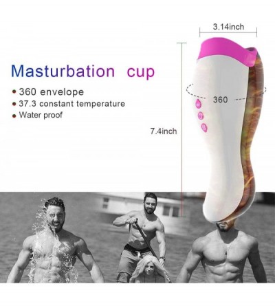 Male Masturbators 4D Channel Artificial Real Pussy Male Strong Sucking Vibrating Toys-Sexy Underwear for Men-Automatic Piston...