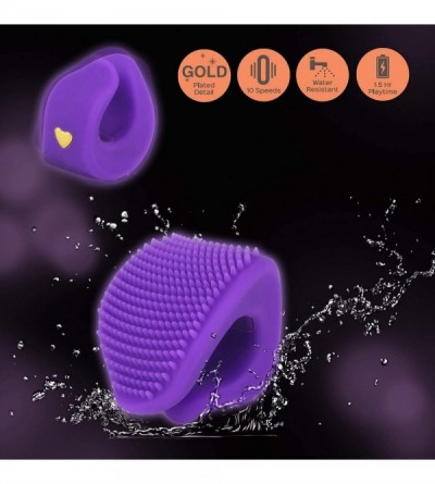 Vibrators Massager Personal Electric Body Cordless Rechargeable with 10 Modes- Waterproof for Recovery Therapy Shoulders Foot...