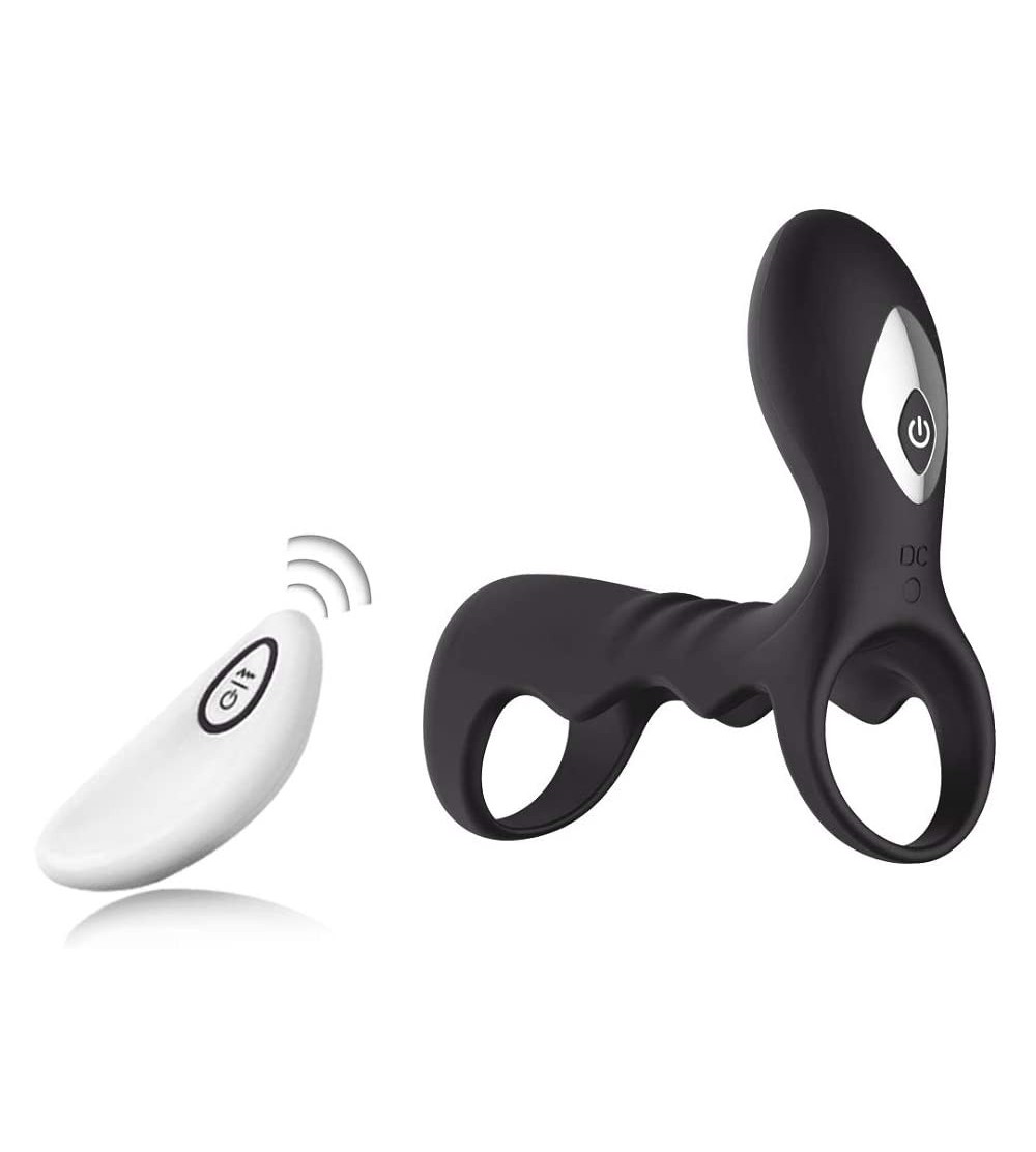 Penis Rings Adullt Toy for Pleasure Couple Sex Enhancing Privacy Wireless We Share Male Longer Lasting Shake Rooster Ring wit...