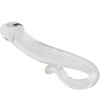Dildos Glass Dildo G-spot Stimulate Crystal Massager Anal Sex Toys for Women and Men Masturbation Penis Butt Plug - CO127WUJY...