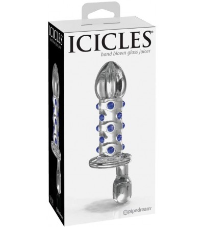 Dildos No 80 Icicles Glass Wand - C7187QLHMSW $12.13
