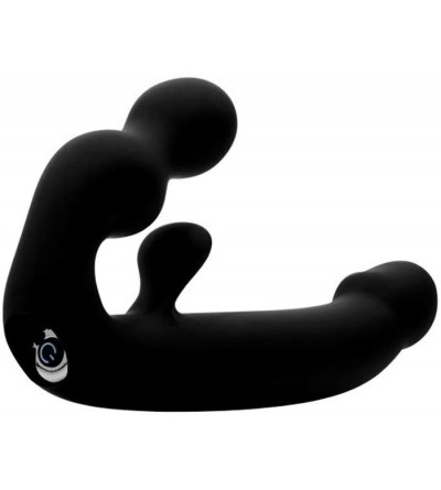 Dildos Tri-volver Rechargeable Strapless Strap On - C518N9YWE94 $30.86