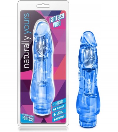 Vibrators Naturally Yours - Fantasy Vibe - 8.5" Soft Realistic Long Vibrating Dildo - Multi Speed Flexible Vibrator - Waterpr...