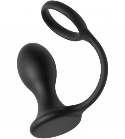 Penis Rings Prostatic Play Rover Silicone Cock Ring and Butt Plug - CN11ZTANUQD $43.29