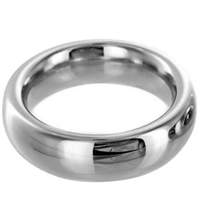 Penis Rings Stainless Steel Cock Ring- Medium - CC1195YLSRN $17.81