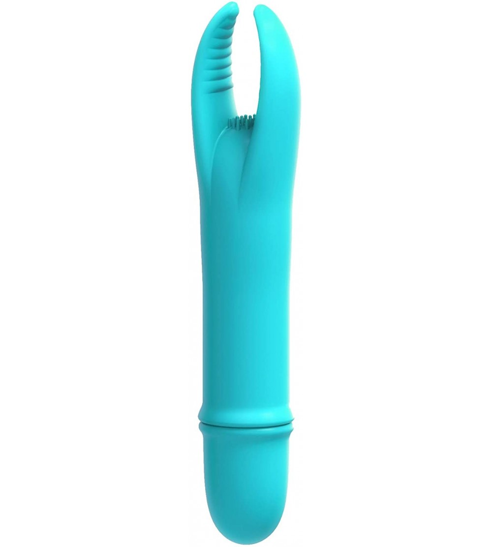 Vibrators Silicone Bullet Vibrator Mini Nipple Stimulation 10 Speed Sex Toy for Women (Blue) - Blue - C219335598S $8.76