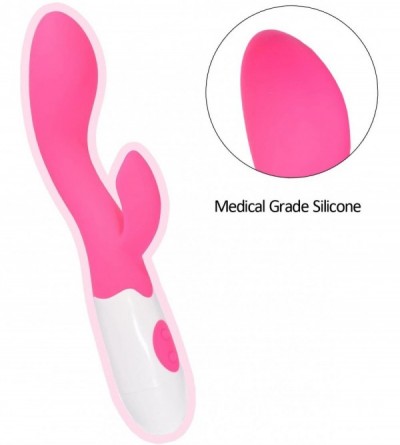 Vibrators G-Spot Rabbit Waterproof Dildo Vibrator Adult Sex Toys for Women Silicone Clitoris Vagina Stimulator Massager Sex T...