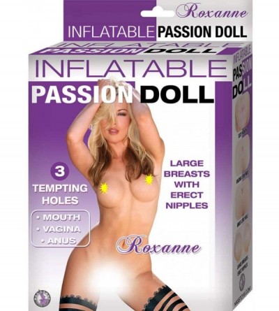 Sex Dolls Roxanne Inflatable Love Doll- Natural - CS11U805103 $29.10