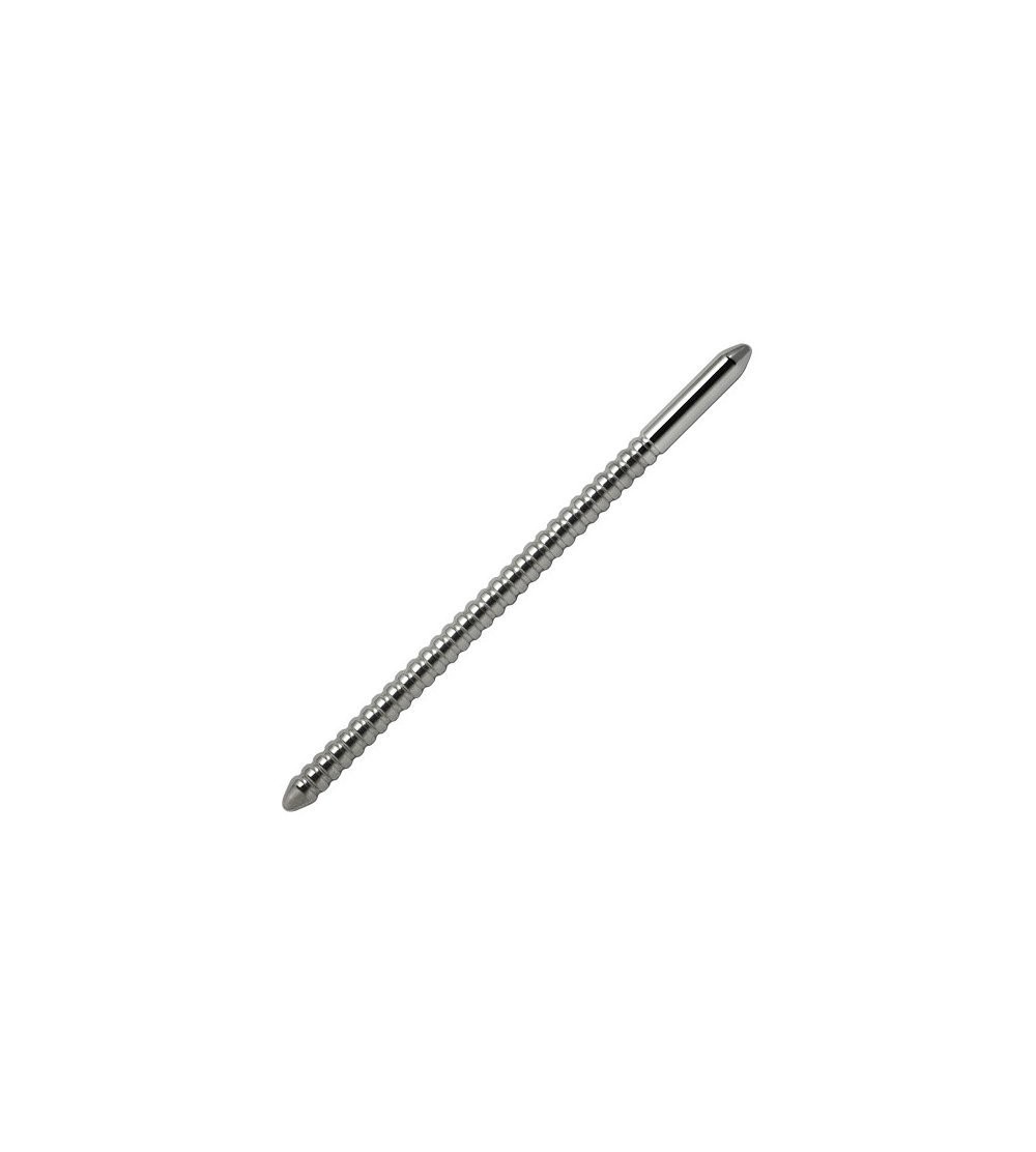 Catheters & Sounds Ribbed Urethral Sound- Surgical Steel Urethral Sounds- Urethral Plug (3/8") - C512IJ8RT23 $22.41