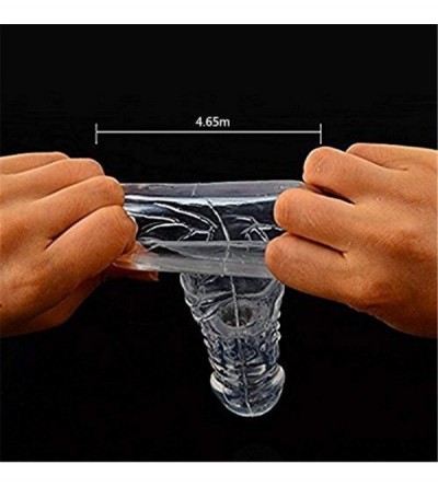 Pumps & Enlargers Male Sleeve Ring for Men Waterproof Soft Large Flesh-Privacy Packaging - CB1906YTXQ9 $9.81