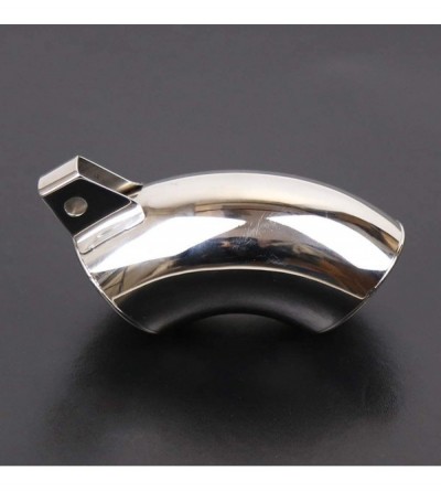 Chastity Devices Stainless Steel Cock Cage Penile Bondage Ring Male Chastity Lock Device Sèx Tóy - C619CMH3TWU $18.31