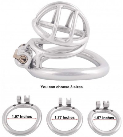 Chastity Devices Ergonomic Design Chastity Device Male Virginity Lock Chastity Belt Adult Game Sex Toy S145 (1.77 inch / 45mm...