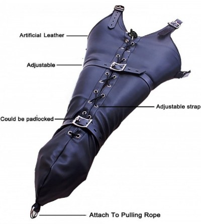 Restraints Binding Restaint Double-Shape Arm Belt - Back Adjustable Soft Leather Arm Bondage- Sex Toys- for Unisex Adults Cou...