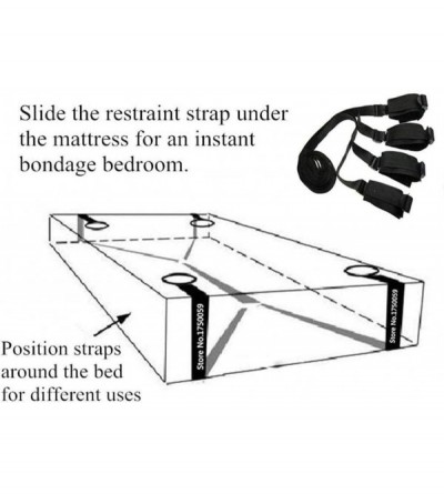 Restraints Séx Bondage Restraint Kit BDSM Adult Séx Toys for Couple SM Séx Game-with 2X2 Wrists Ankle Cuffs Adjustable Bondag...