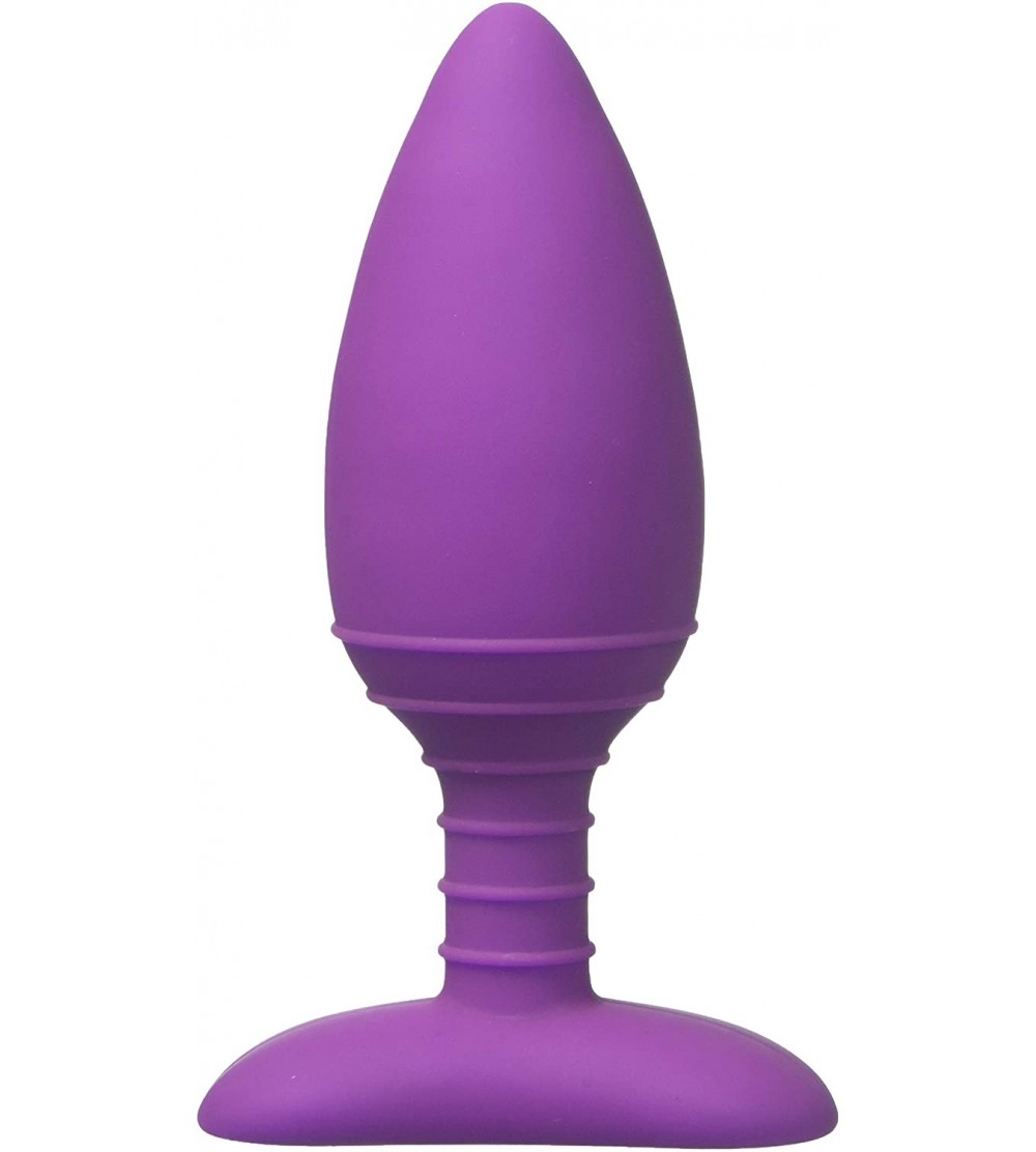 Anal Sex Toys Commander Beginner's Vibrating HOT Plug -Purple - Purple - C418H0SK04K $17.77