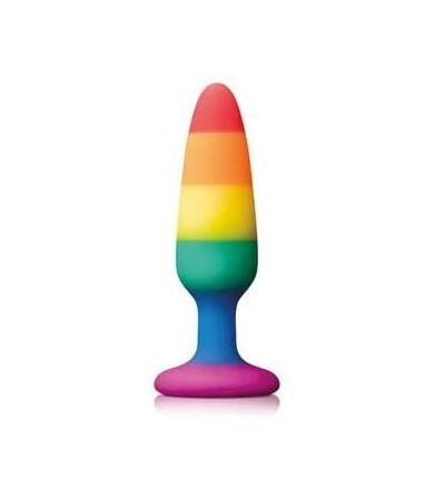 Anal Sex Toys Colours Pride Edition Pleasure Plug - Small - C918T4YYYOM $37.39