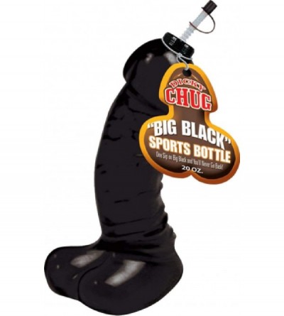Novelties Dicky Chug Sports Bottle Black 20oz - Black - CV11IM5TB9N $7.85