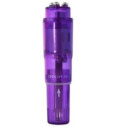 Vibrators Pocket Pleasures with Four Attachments- Purple - Purple - C1129LUJW55 $8.76