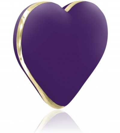 Vibrators Heart Vibe W/cosmetic Case - Deep Purple - Deep Purple - CR12CEXJCIX $28.54