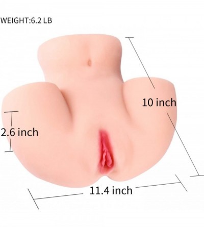 Sex Dolls Male Masturbator Sex Doll for Men Real Life Size Torso- 3D Lifelike Sex Torso Female with Vagina and Anal-TPE Love ...