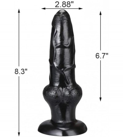 Anal Sex Toys Realistic Dog Dildo Lifelike Design Penis Suction Cup Sex Toys Women Maturbation Couple Flirt - CK18URU638W $13.41