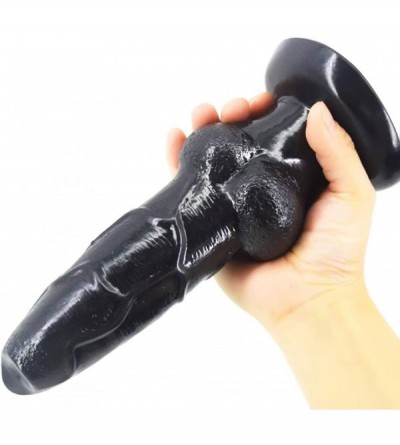 Anal Sex Toys Realistic Dog Dildo Lifelike Design Penis Suction Cup Sex Toys Women Maturbation Couple Flirt - CK18URU638W $13.41