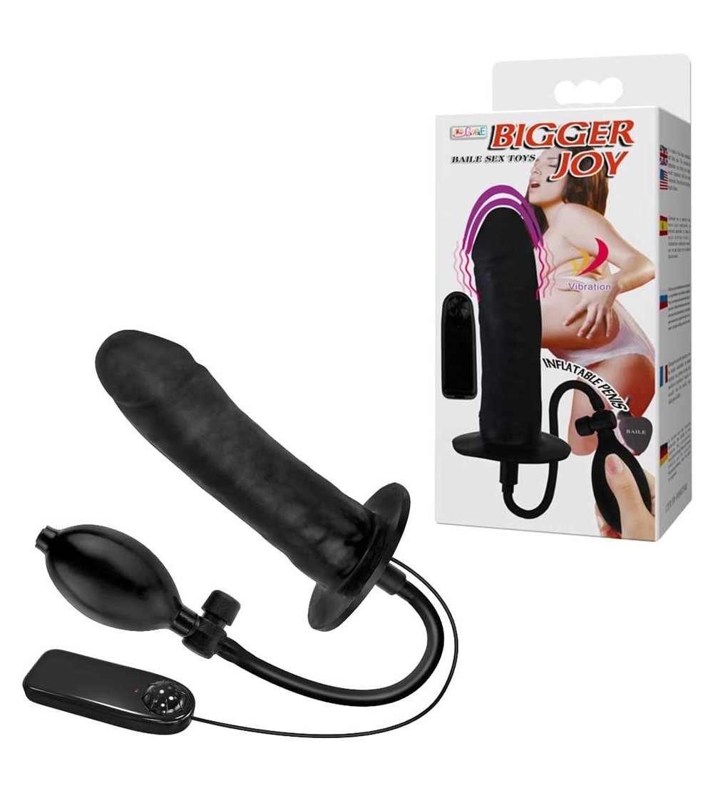 Anal Sex Toys Pump But Pug Expandable Amal Plug Adullt Mssager Toy Electric Inflatable Dillo - C8194K2IGSY $13.35