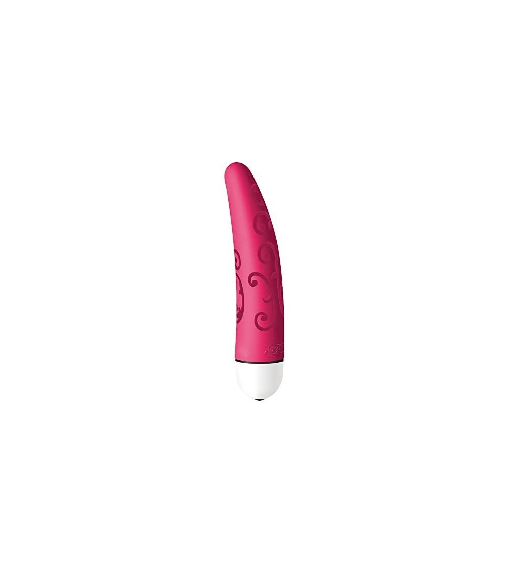 Vibrators Joystick Comfort Velvet Silicone Mini Waterproof Vibrator- Pink- 4.7 Inch - Pink - C611KEIA1XF $23.87