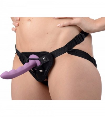 Dildos Sutra Fleece-Lined Strap On with Vibrator Pouch - CK11OWQL37T $19.90