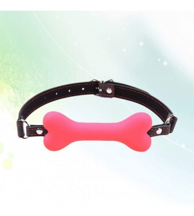 Gags & Muzzles Sex Toys Silicone Dog Bone Male Slave Forced Mouth Gag Alternative Toy Dog Slave Mouth Ball Small Size Pin Buc...
