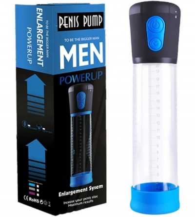 Pumps & Enlargers Male Men Electric Vacuum Pump Toys for Men Ed Pump Massagers - CS197XYXL3S $71.86
