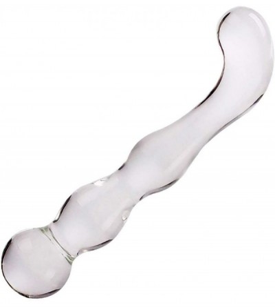 Anal Sex Toys Sex Toys Transparent Glass Crystal Penis Female Masturbation Glassware Stimulator Stimulation Anal Plug Sex Gro...