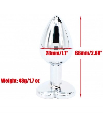 Anal Sex Toys Small Anal Butt Plug- 1 Pcs Beginners Metal Anal Training Sex Toys for Couples- Random Color - CT18XQKTGUN $8.98