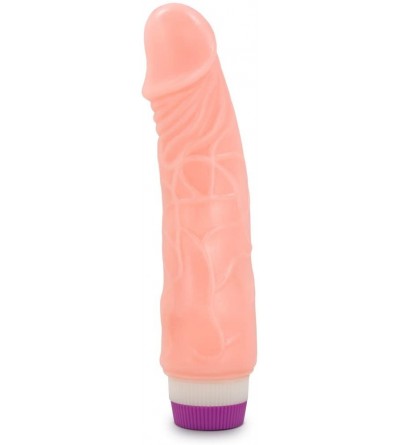 Vibrators 8" Soft Realistic Multispeed Vibrating Dildo - Sex Toy for Adults - Maximum Pleasure for Your Needs- Flesh - C611LN...