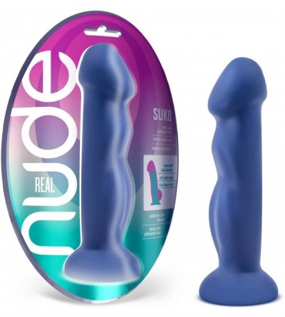 Novelties 8" Realistic Sensa Feel Dual Density Dildo - Platinum Silicone - Ridged Cock Dong - Suction Cup Harness Compatible ...