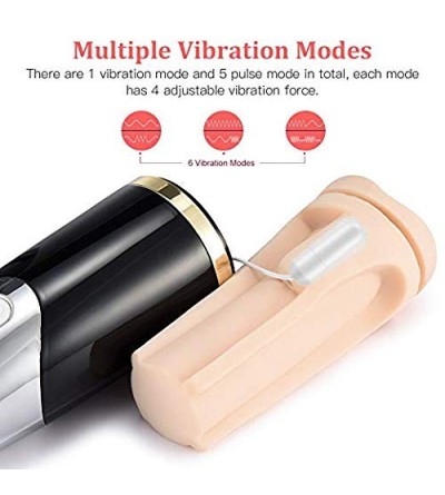 Male Masturbators Waterproof Electric Personal care- Skin-friendly- Rechargeable Personal care device for Men- Silicone - CV1...