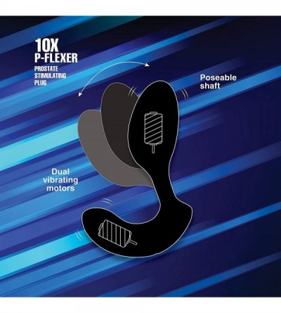 Anal Sex Toys 10X P-Flexer Prostate Stimulating Plug - CY193GO9ISQ $22.64